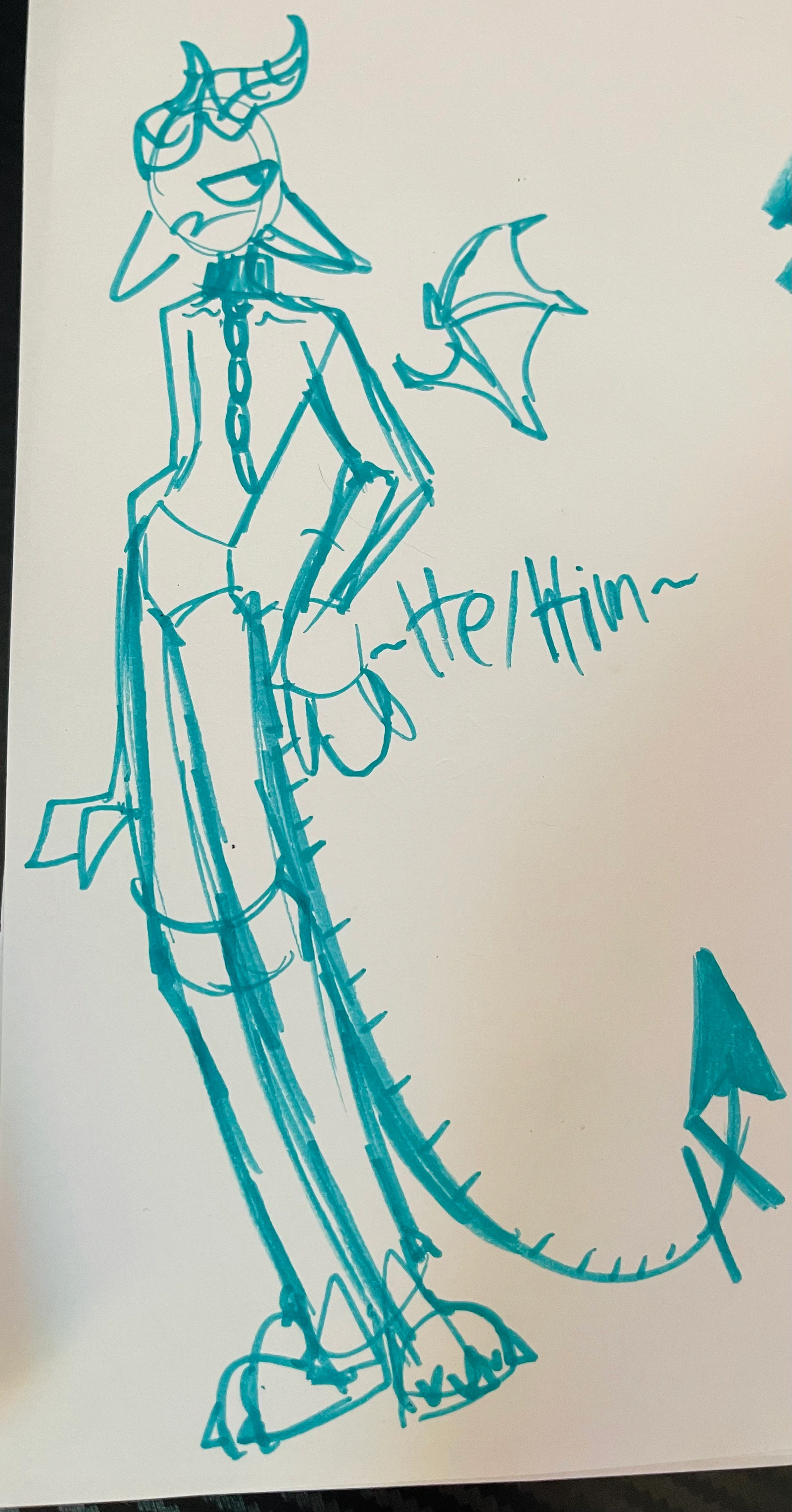 Little guy I just drew - Unvale