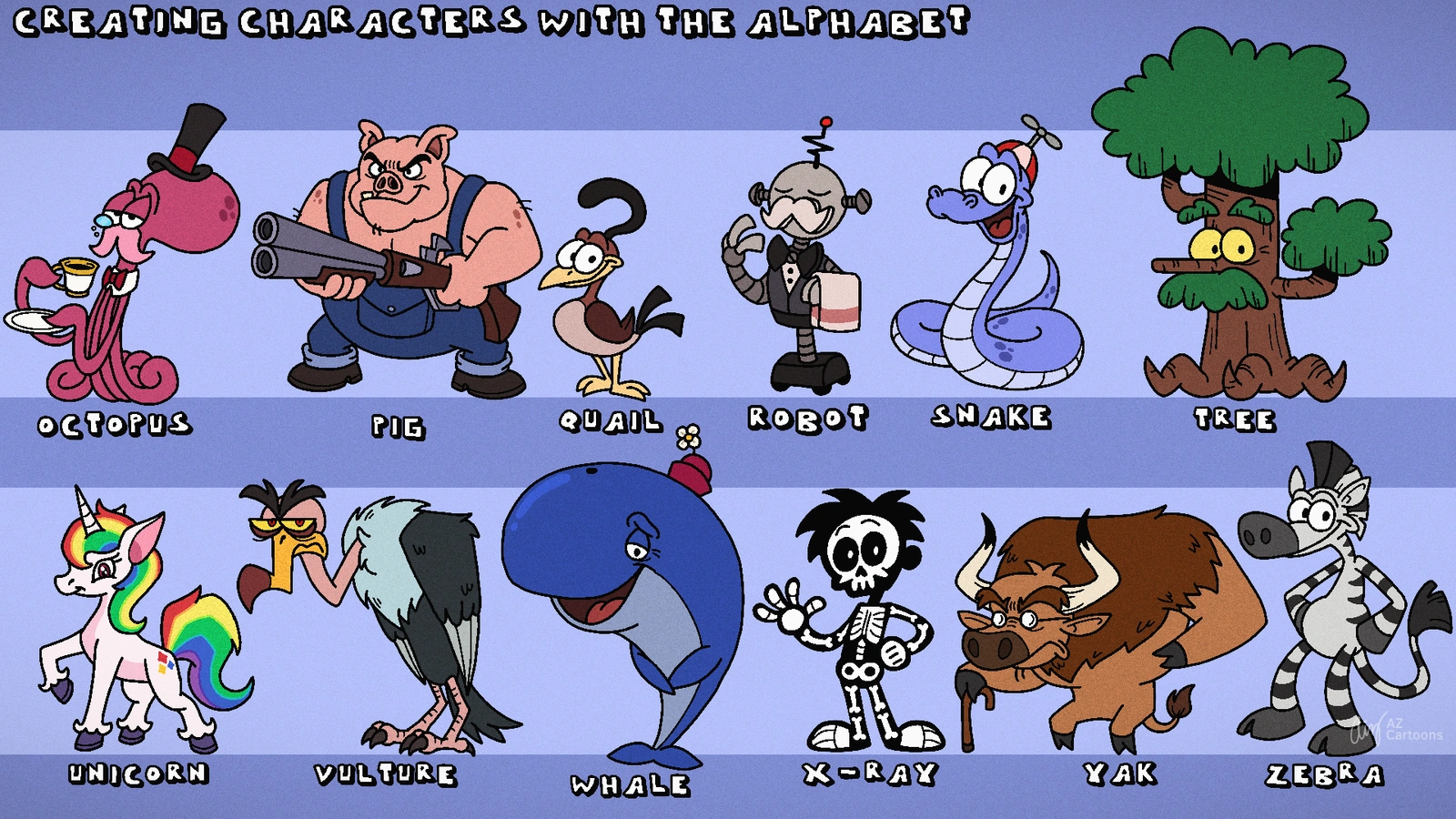 The Alphabet Character Challenge - Unvale