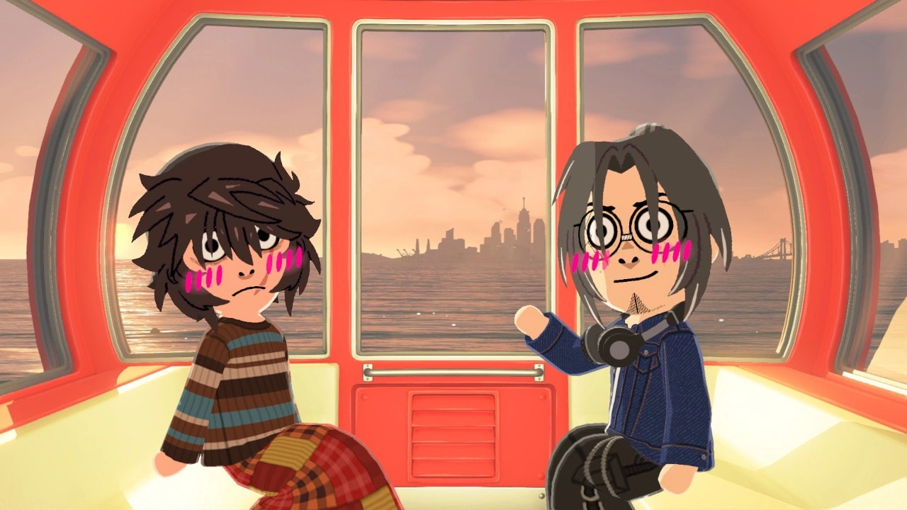 Alex and Cody hanging out in Tomodachi Life 🎡 - Unvale
