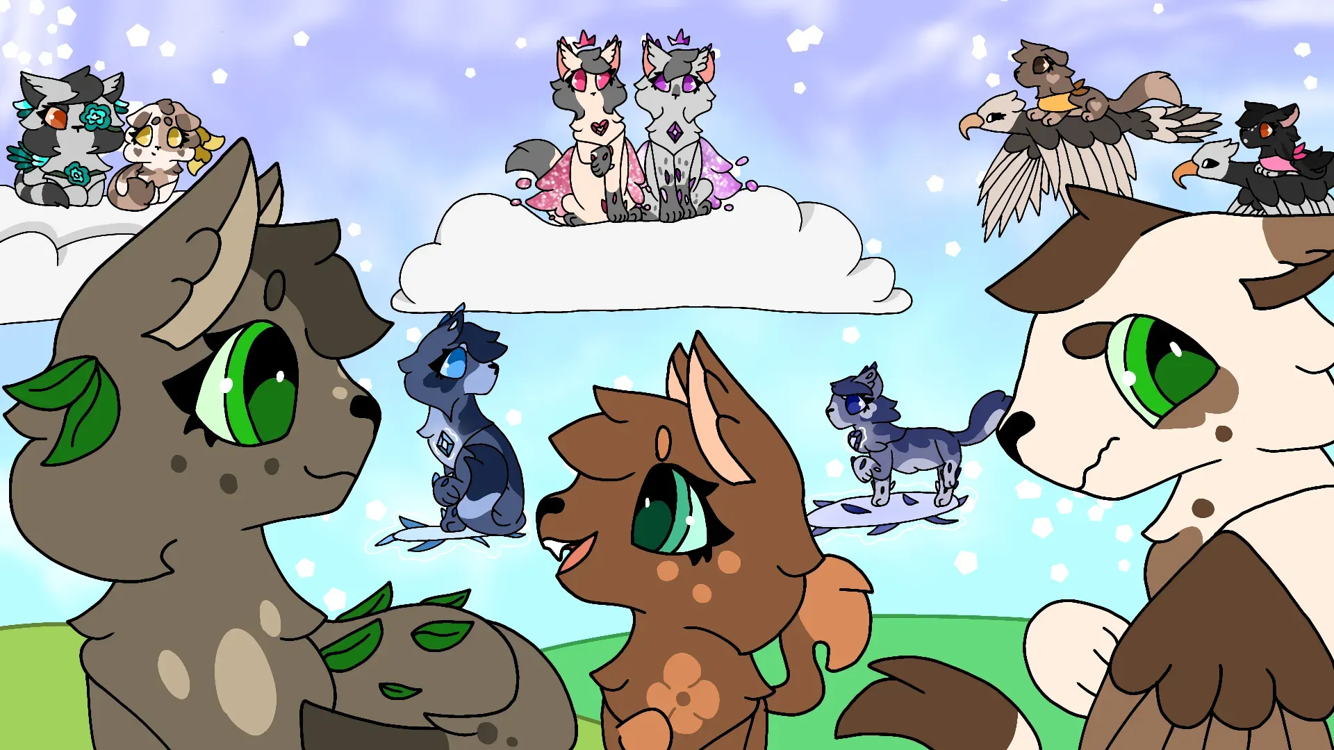 Winged kingdom/Warrior cat oc clans primary image