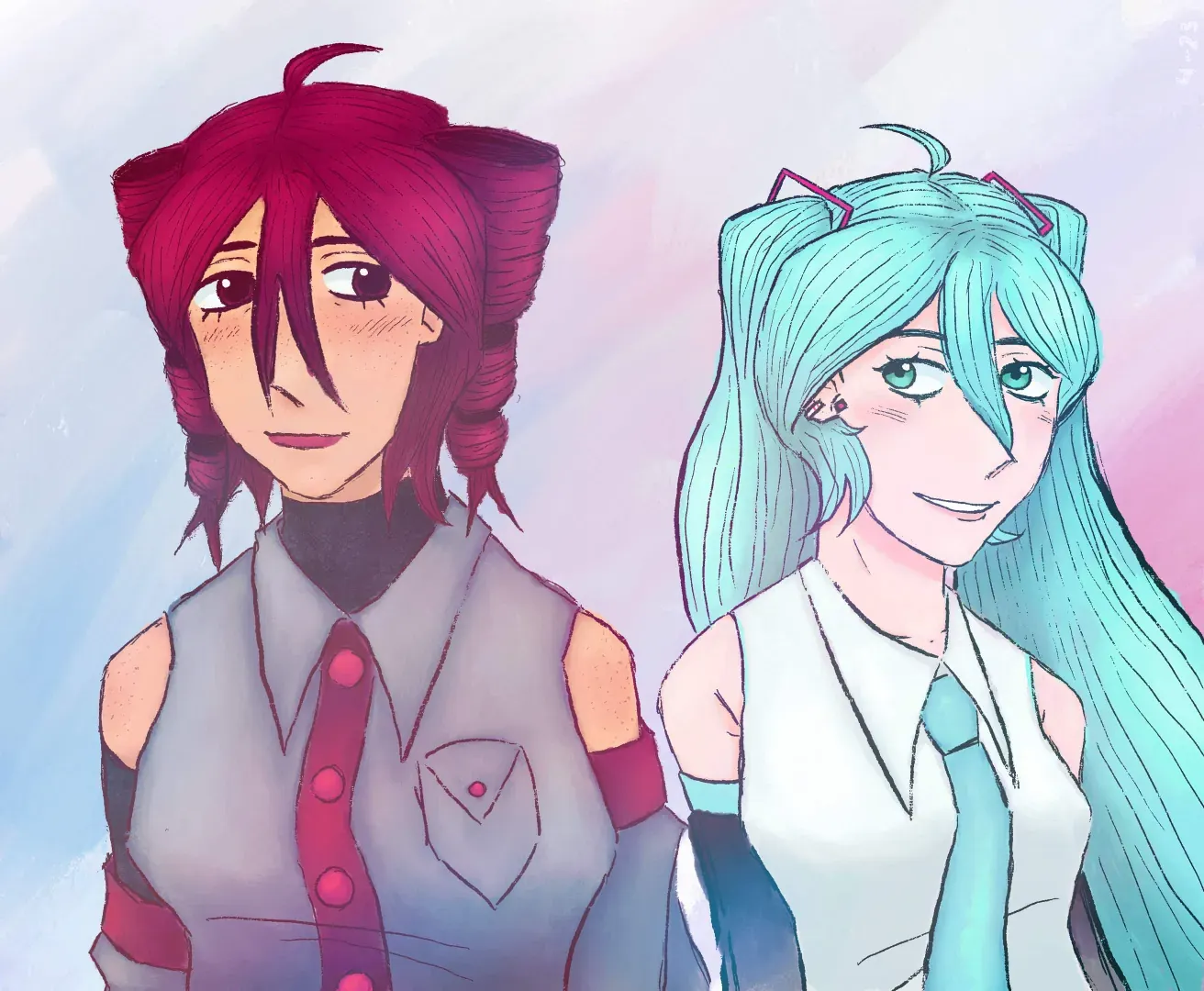 my main vocaloid au primary image