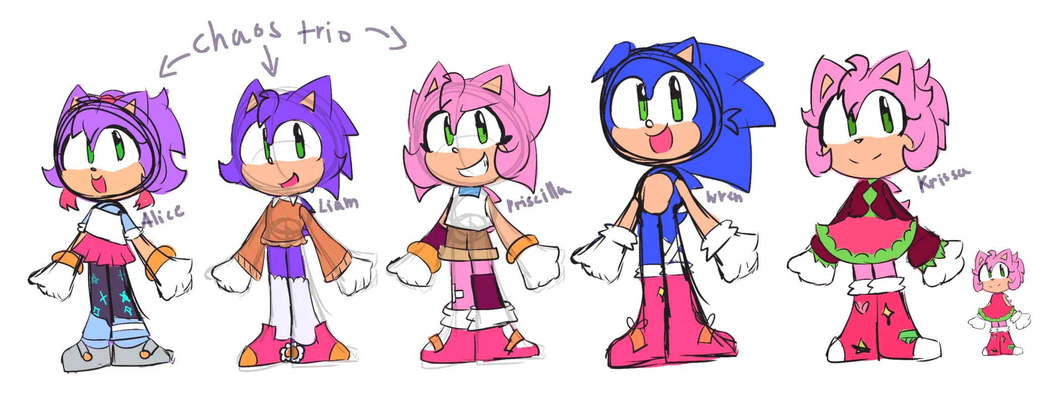 Mobius fankids AU primary image